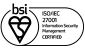 ISO 27001 zwart logo