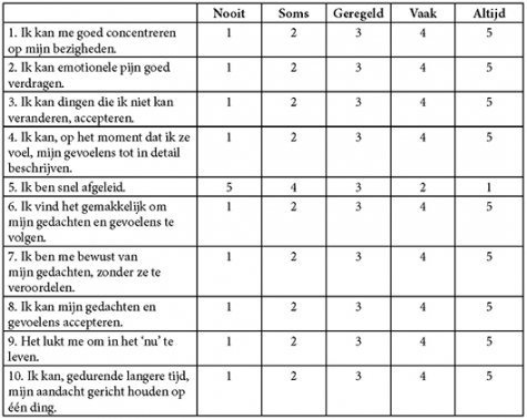 mindfulness cursus